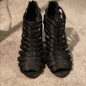 Worn twice, and wanting to downsize.